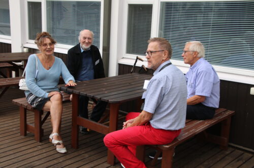 Irma, Niilo, Jouko ja Seppo Niskanen.